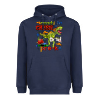 Navy ready to crush pre k Heavyweight Hoodie - BundleAndBundleShop