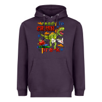 Plum ready to crush pre k Heavyweight Hoodie - BundleAndBundleShop