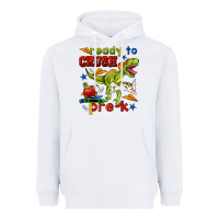 White ready to crush pre k Heavyweight Hoodie - BundleAndBundleShop