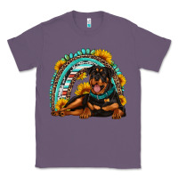Lavender Rottweiler  rainbow Classic Tee - Artiststas