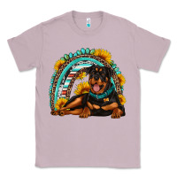 Lilac Rottweiler  rainbow Classic Tee - Artiststas