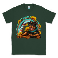Sports Green Rottweiler  rainbow Classic Tee - Artiststas