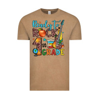 Vintage Coffee ready to rock 1st grade Vintage Tee - JahusDesignShop