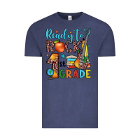 Vintage Denim ready to rock 1st grade Vintage Tee - JahusDesignShop