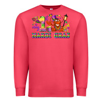 Cardinal my first mardi gras Premium Sweatshirt - LillyAllenDesigns