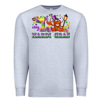 Heather Grey my first mardi gras Premium Sweatshirt - LillyAllenDesigns
