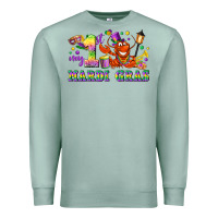 Seafoam my first mardi gras Premium Sweatshirt - LillyAllenDesigns