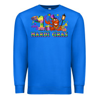 True Royal my first mardi gras Premium Sweatshirt - LillyAllenDesigns