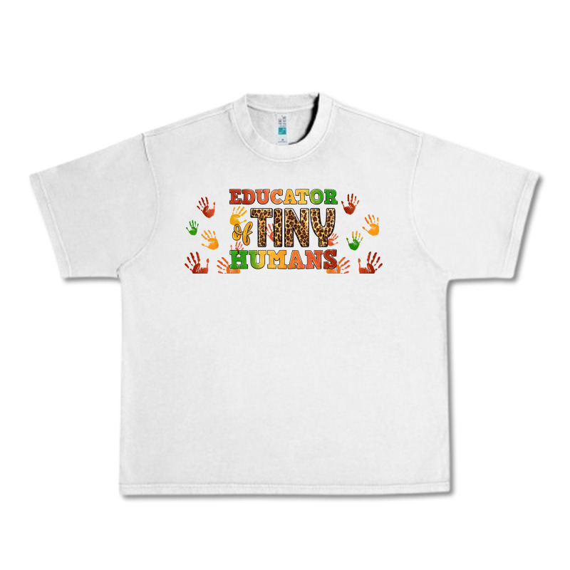 Educator Of Tiny Humans Libbey Glass Urban Heavy Tee by BundleAndBundleShop | Teevron