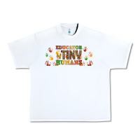 White educator of tiny humans libbey glass Urban Heavy Tee - BundleAndBundleShop