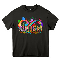 Asphalt autism acceptance Heavy Core Tee - Zillion Design Studio