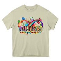 Mossy autism acceptance Heavy Core Tee - Zillion Design Studio