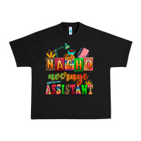 Black nacho average assistant Urban Heavy Tee - AdoDesignShop