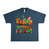 Midnight Navy nacho average assistant Urban Heavy Tee - AdoDesignShop