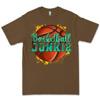 Cacao basketball junkie Premium Tee - texasbilliewilder