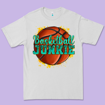 Premium Tee basketball junkie