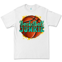 White basketball junkie Premium Tee - texasbilliewilder