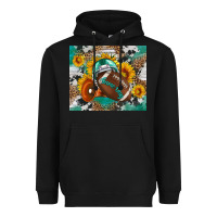 Black game day mouse pad Heavyweight Hoodie - BundleAndBundleShop