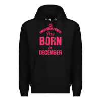 Black LEGENDS ARE BORN İN DECEMBER Premium Hoodie - Bettercallsaul
