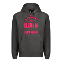 Charcoal Heather LEGENDS ARE BORN İN DECEMBER Premium Hoodie - Bettercallsaul