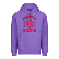 Purple LEGENDS ARE BORN İN DECEMBER Premium Hoodie - Bettercallsaul