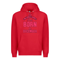 Red LEGENDS ARE BORN İN DECEMBER Premium Hoodie - Bettercallsaul