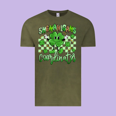 Shenanigans Coordinator Vintage Tee Designed By Artiststas