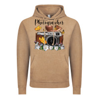 Vintage Coffee photographer floral butterfly film roll vintage camera Vintage Hoodie - FaDigitalArtStudio
