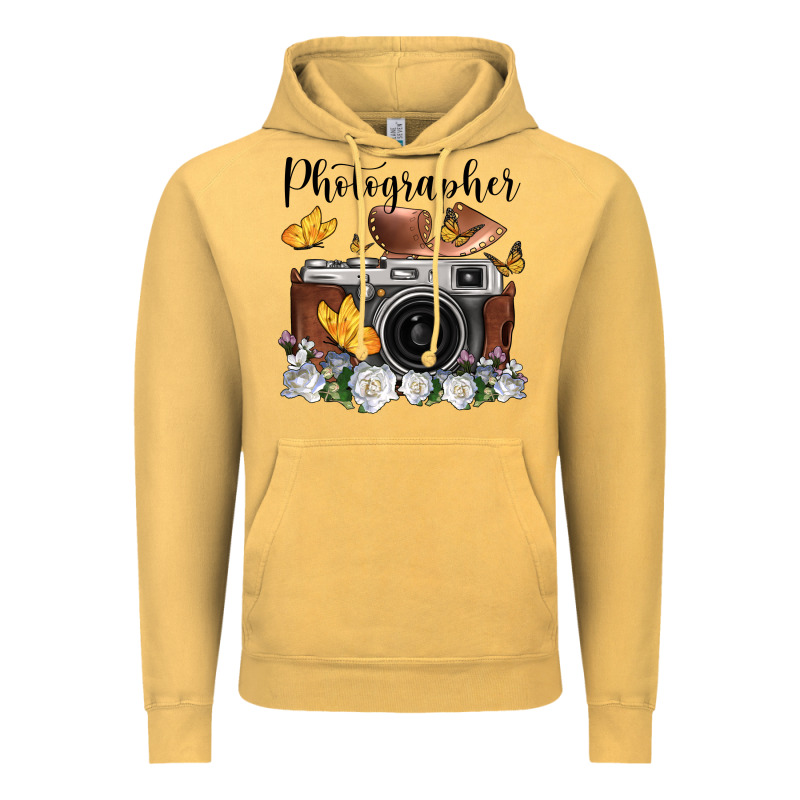 Photographer Floral Butterfly Film Roll Vintage Camera Vintage Hoodie by FaDigitalArtStudio | Teevron