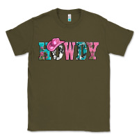 Army Green valentines day howdy and heart gift Classic Tee - AdoDesignShop