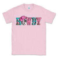 Bubblegum Pink valentines day howdy and heart gift Classic Tee - AdoDesignShop