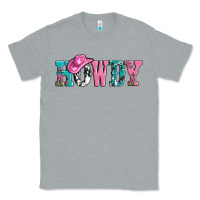 Heather Grey valentines day howdy and heart gift Classic Tee - AdoDesignShop