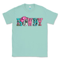 Seafoam valentines day howdy and heart gift Classic Tee - AdoDesignShop
