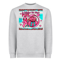 Heather Grey in october we wear pink Heavyweight Sweatshirt - JahusDesignShop