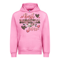 Fuchsia Pink best daughter ever mother's day Urban Hoodie - CowGirlArtShop