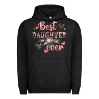 Pigment Black best daughter ever mother's day Urban Hoodie - CowGirlArtShop