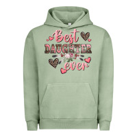 Pigment Oil Green best daughter ever mother's day Urban Hoodie - CowGirlArtShop