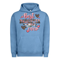 Pigment Pebble Blue best daughter ever mother's day Urban Hoodie - CowGirlArtShop