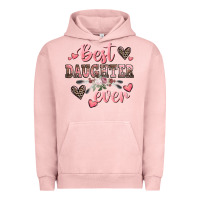 Pigment Salmon best daughter ever mother's day Urban Hoodie - CowGirlArtShop