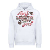 White best daughter ever mother's day Urban Hoodie - CowGirlArtShop