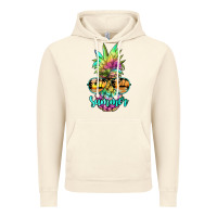 Vintage Artic tie dye pineapple, summer Vintage Hoodie - JahusDesignShop