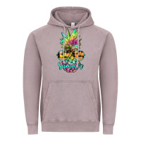 Vintage Zinc tie dye pineapple, summer Vintage Hoodie - JahusDesignShop