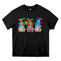 Black autism gnomes Heavy Core Tee - Zillion Design Studio