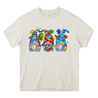 Cream autism gnomes Heavy Core Tee - Zillion Design Studio