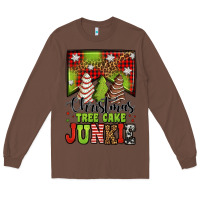 Chestnut Christmas tree cake junkie Long Sleeve Tee - Jasminsmagicworld