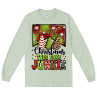 Matcha Christmas tree cake junkie Long Sleeve Tee - Jasminsmagicworld