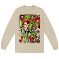 Mushroom Christmas tree cake junkie Long Sleeve Tee - Jasminsmagicworld