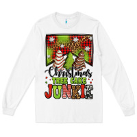White Christmas tree cake junkie Long Sleeve Tee - Jasminsmagicworld
