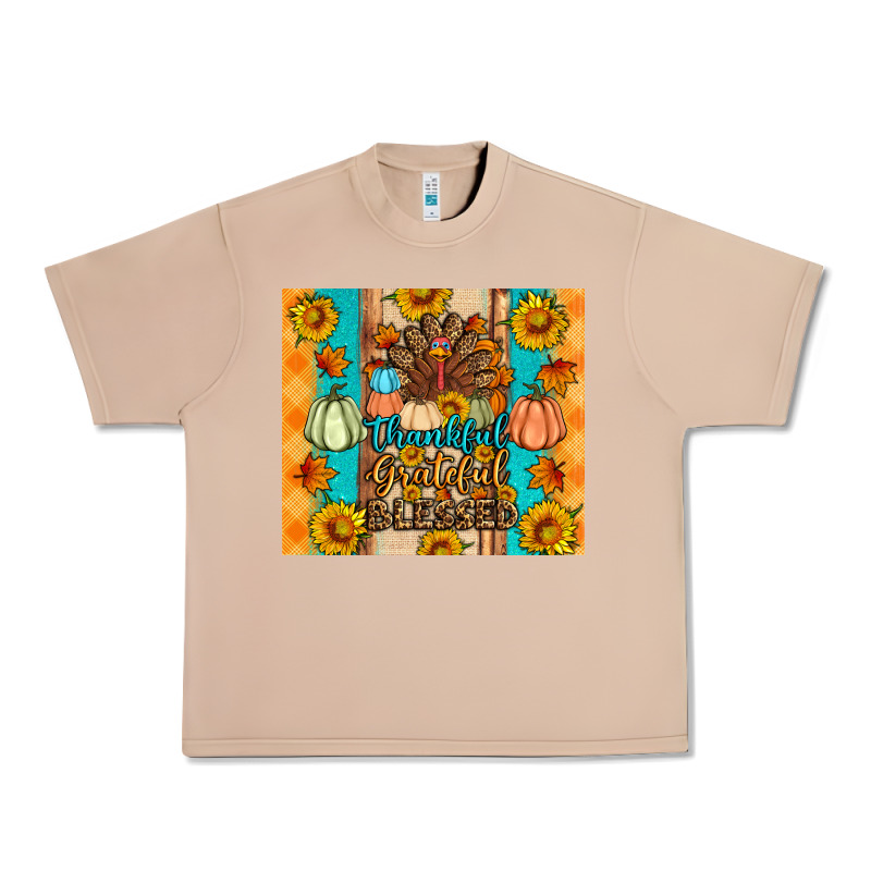 Thankful Grateful Blessed Urban Heavy Tee by Artiststas | Teevron