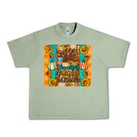 Oil Green Thankful grateful blessed Urban Heavy Tee - Artiststas